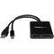 StarTech.com Mini DisplayPort to DisplayPort Multi Monitor Splitter - 2-Port MST Hub - mDP 1.2 to 2x DP MST Hub