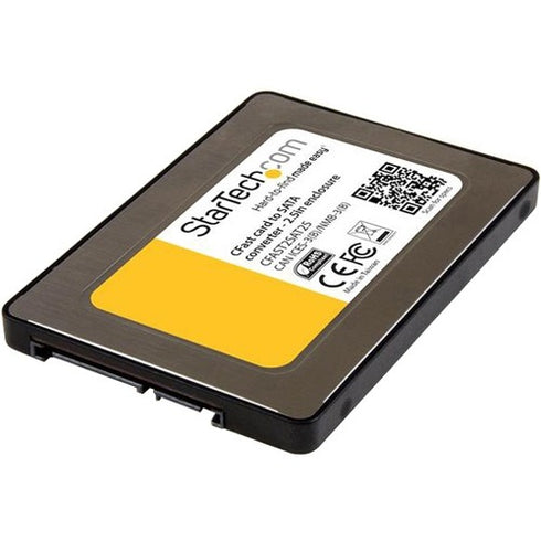 StarTech.com CFast Card to SATA Adapter with 2.5" Housing - Supports SATA III (6 Gbps)