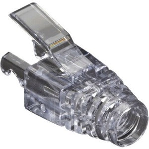 Black Box EZ-RJ45 CAT5e Strain-Relief Boot, 25-Pack, Clear