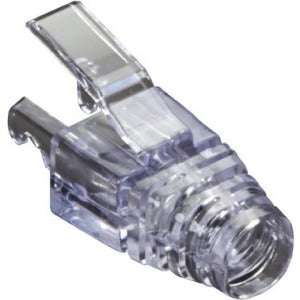 Black Box EZ-RJ45 CAT6 Strain-Relief Boot, 25-Pack, Clear