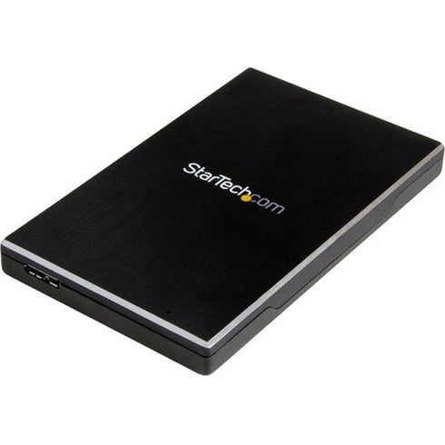 StarTech.com 2.5" External Hard Drive Enclosure - Supports UASP - Aluminum - USB 3.1 Enclosure - SSD-HDD Enclosure