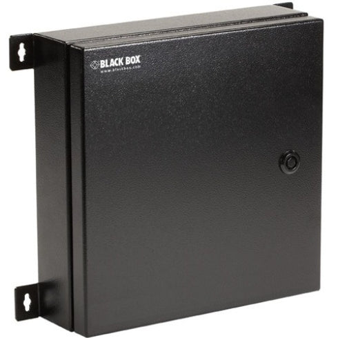 Black Box NEMA 4 Rated Fiber Optic Wallmount Enclosure, 2 Adapter Panels