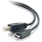 C2G 10ft USB 2.0 USB Type C to USB B Cable M-M - USB C Cable Black