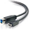 C2G 3ft USB 3.1 Gen 1 USB Type C to USB B Cable M-M - USB C Cable Black