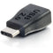 C2G USB 2.0 USB Type C to USB Micro B Adapter M-F - USB C to Phone Black
