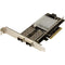 StarTech.com 10G Network Card - 2x 10G Open SFP+ Multimode LC Fiber Connector - Intel 82599 Chip - Gigabit Ethernet Card