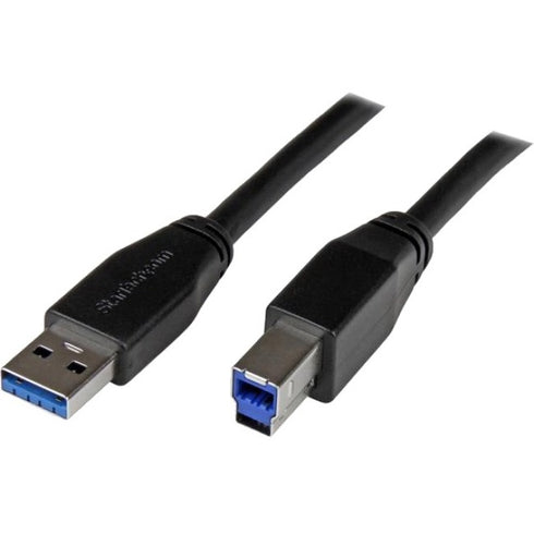 StarTech.com 10m 30 ft Active USB 3.0 USB-A to USB-B Cable - M-M - USB A to B Cable - USB 3.1 Gen 1 (5 Gbps)