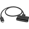StarTech.com USB C To SATA Adapter - for 2.5" SATA Drives - UASP - External Hard Drive Cable - USB Type C to SATA Adapter