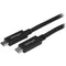 StarTech.com USB C Cable - 3 ft - 1m - 10 Gbps - 4K - USB-IF - Charge and Sync - USB Type C to Type C Cable - USB Type C Cable