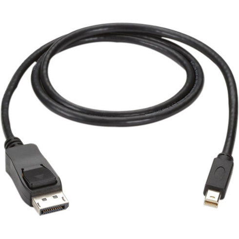 Black Box Mini DisplayPort to DisplayPort Cable, MM, 3-ft. (0.9-m)