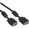 Black Box VGA Video Cable with Ferrite Core, Black, Male-Male, 20-ft. (6.0-m)