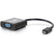 C2G USB 3.1 USB Type C to VGA Adapter - USB C to VGA Black - TAA