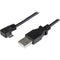 StarTech.com 2m 6 ft Right Angle Micro-USB Charge and Sync Cable M-M - USB 2.0 A to Micro USB - 24 AWG