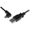 StarTech.com 1m 3 ft Left Angle Micro-USB Charge-and-Sync Cable M-M - USB 2.0 A to Micro-USB - 30-24 AWG