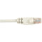 Black Box Connect CAT6 250 MHz Ethernet Patch Cable - UTP, PVC, Snagless, Gray, 4 ft.
