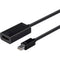 Monoprice Mini DisplayPort 1.2a - Thunderbolt to 4K HDMI Passive Adapter, Black