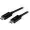 StarTech.com Thunderbolt 3 Cable - 6 ft - 2m - 4K 60Hz - 20Gbps - USB C to USB C Cable - Thunderbolt 3 USB Type C Charger Cable