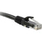 ENET Cat5e Black 15 Foot Patch Cable with Snagless Molded Boot (UTP) High-Quality Network Patch Cable RJ45 to RJ45 - 15Ft