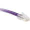 ENET Cat5e Purple 15 Foot Non-Booted (No Boot) (UTP) High-Quality Network Patch Cable RJ45 to RJ45 - 15Ft