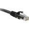 ENET Cat6 Black 8 Foot Patch Cable with Snagless Molded Boot (UTP) High-Quality Network Patch Cable RJ45 to RJ45 - 8Ft