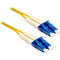 ENET 7M LC-LC Duplex Single-mode 9-125 OS1 or Better Yellow Fiber Patch Cable 7 meter LC-LC Individually Tested
