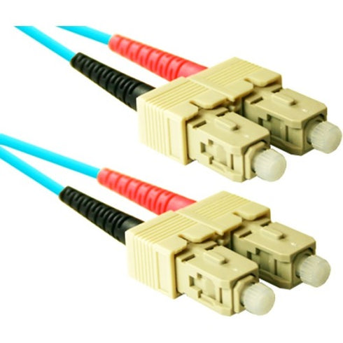 ENET 7M SC-SC Duplex Multimode 50-125 10Gb OM3 or Better Aqua Fiber Patch Cable 7 meter SC-SC Individually Tested