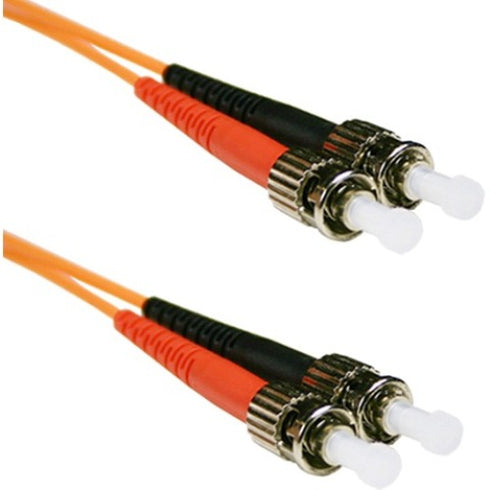 ENET 2M ST-ST Duplex Multimode 62.5-125 OM1 or Better Orange Fiber Patch Cable 2 meter ST-ST Individually Tested