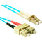 ENET 1M SC-LC Duplex Multimode 50-125 10Gb OM3 or Better Aqua Fiber Patch Cable 1 meter SC-LC Individually Tested