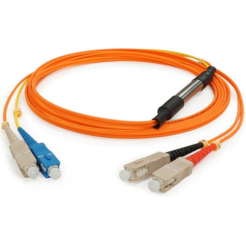 AddOn 3m Cisco CAB-GELX-625 Compatible SC (Male) to SC (Male) Orange OM1 & OS1 Duplex Fiber Mode Conditioning Cable