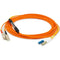 AddOn 2m Cisco CAB-MCP-LC-2M Compatible LC (Male) to SC (Male) Orange OM1 & OS1 Duplex Fiber Mode Conditioning Cable