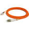 AddOn 2m HP 221691-B21 Compatible LC (Male) to SC (Male) Orange OM1 Duplex Fiber OFNR (Riser-Rated) Patch Cable
