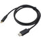 AddOn 5-Pack of 1m USB 3.1 (C) Male to Micro-USB 2.0 (B) Male Black Adapter Cables