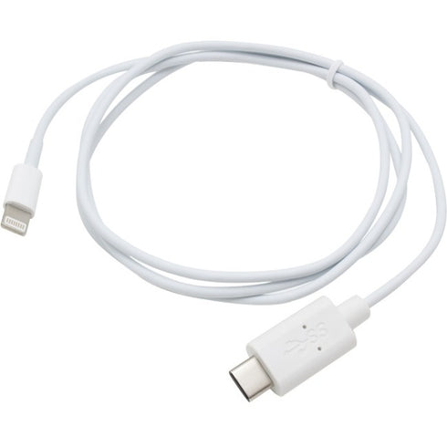 AddOn 5-Pack of 1m USB 3.1 (C) Male to Lightning Male White Adapter Cables