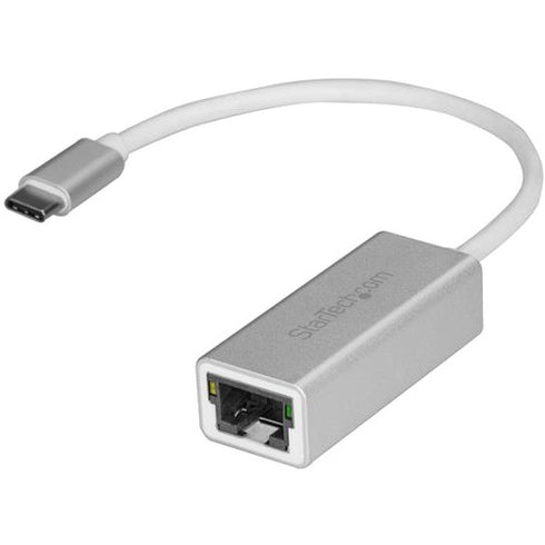 StarTech.com USB-C to Gigabit Ethernet Adapter - Aluminum - Thunderbolt 3 Port Compatible - USB Type C Network Adapter