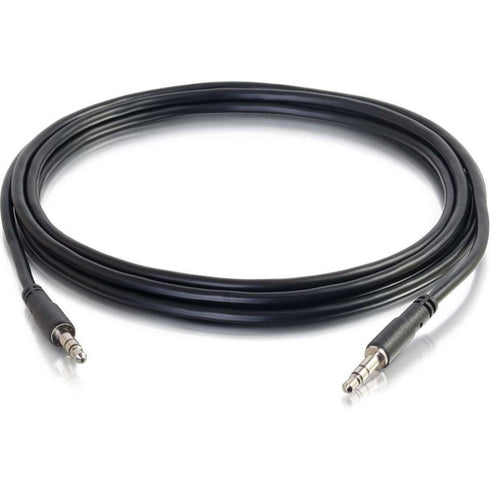 C2G 10ft Slim Aux 3.5mm Audio Cable - M-M