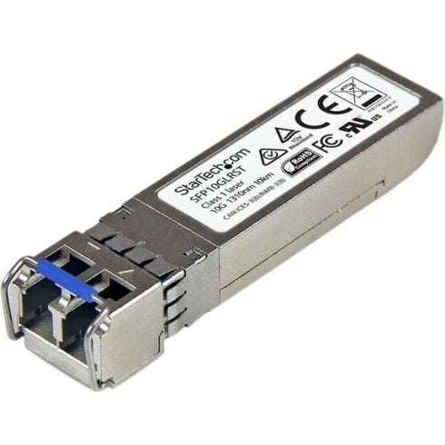 StarTech.com Cisco SFP-10G-LR Compatible SFP+ Module - 10GBASE-LR Fiber Optical SFP Transceiver - Lifetime Warranty - 10 Gbps - Maximum Transfer Distance: 10 km (6.2 mi)