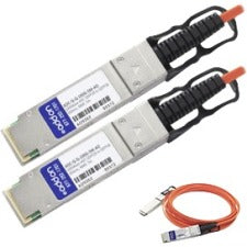 AddOn Arista Networks Compatible TAA Compliant 100GBase-AOC QSFP28 to QSFP28 Active Optical Cable (850nm, MMF, 5m)