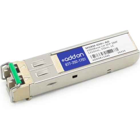 AddOn Amer Networks MGBM-GSX+ Compatible TAA Compliant 1000Base-MX SFP Transceiver (MMF, 1310nm, 2km, LC)