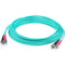 AddOn 7m ST (Male) to ST (Male) Aqua OM3 Duplex Fiber OFNR (Riser-Rated) Patch Cable