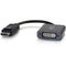 C2G DisplayPort to DVI Adapter -DisplayPort to DVI-D Active Converter-Black
