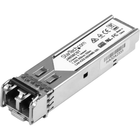 StarTech.com HP J4858C Compatible SFP Module - 1000BASE-SX Fiber Optical SFP Transceiver - Lifetime Warranty - 1 Gbps - Maximum Transfer Distance: 550 m (1804 ft)