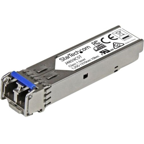 StarTech.com HP J4859C Compatible SFP Module - 1000BASE-LX Fiber Optical SFP Transceiver - Lifetime Warranty - 1 Gbps - Maximum Transfer Distance: 10 km (6.2 mi)