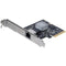 StarTech.com 1 Port PCI Express 10GBase-T - NBASE-T Ethernet Network Card - 5-Speed Network Support: 10G-5G-2.5G-1G-100Mbps - PCIe 2.0 x4