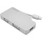 StarTech.com Aluminum Travel A-V Adapter: 3-in-1 Mini DisplayPort to VGA, DVI or HDMI - mDP Adapter - 4K