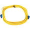 Monoprice Fiber Optic Cable, LC-LC, Single Mode, Duplex - 5 meter (9-125 Type) - Yellow
