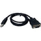 Monoprice USB to Serial Convert Cable ( DB9M - USB A Male) - 3FT