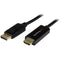 StarTech.com DisplayPort to HDMI Adapter Cable - 3 m (10 ft.) - DP to HDMI Adapter with Built-in Cable - (M - M) Ultra HD 4K 30 Hz