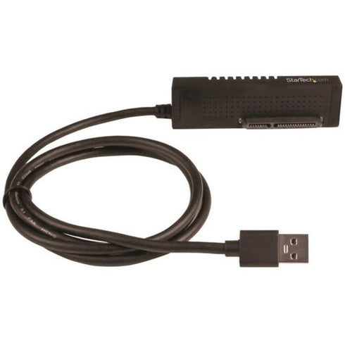 StarTech.com SATA to USB Cable - USB 3.1 10Gbps - 2.5 - 3.5 SATA SSD HDD - SATA to USB Adapter Cable - USB 3.1 to SATA Cable