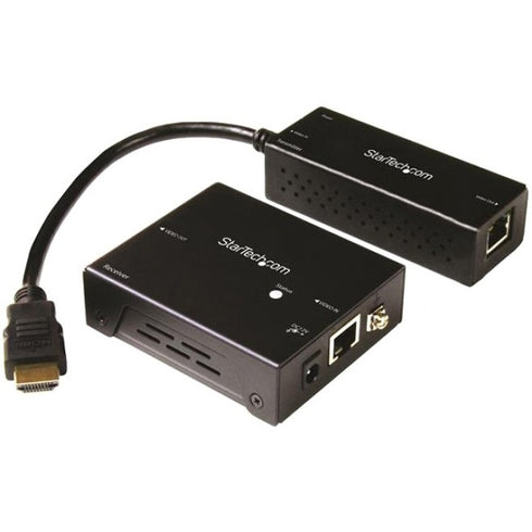 StarTech.com 4K HDMI Extender with Compact Transmitter - Up to 70 m (230 ft.) - HDBaseT Extender Kit - UHD 4K - ST121HDBTDK