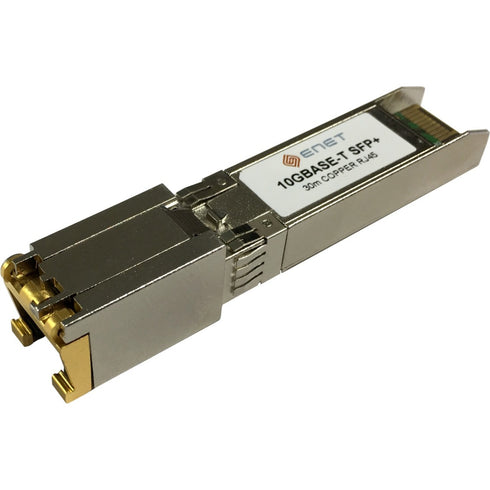 Brocade Compatible 10G-SFPP-T - Functionally Identical 10GBASE-T Copper SFP+ for Cat6A-Cat7 RJ-45 30m Max